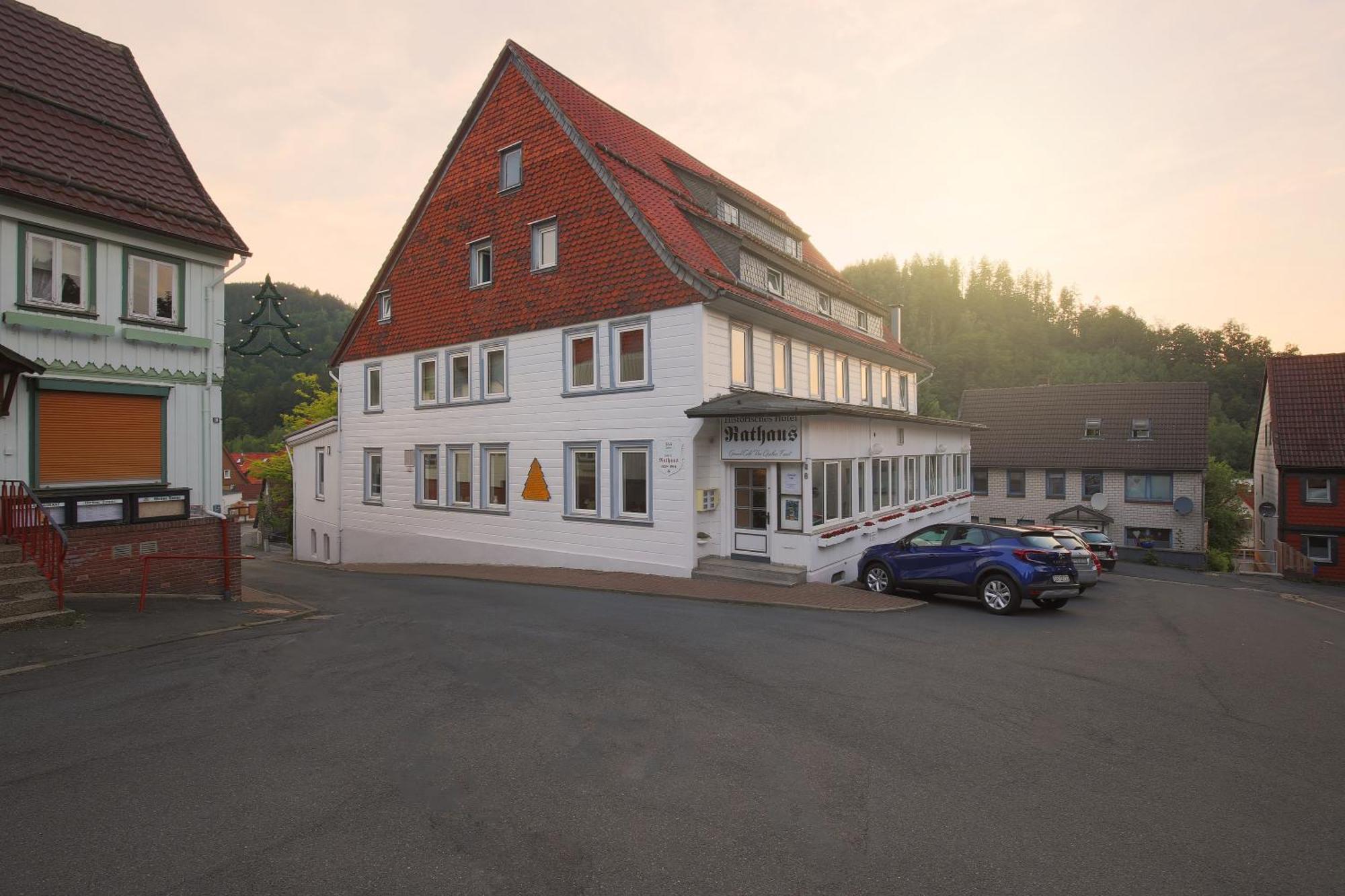 Historisches Hotel Rathaus Lautenthal Esterno foto
